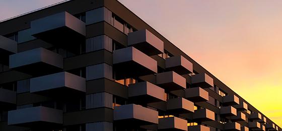 The image shows a building façade.